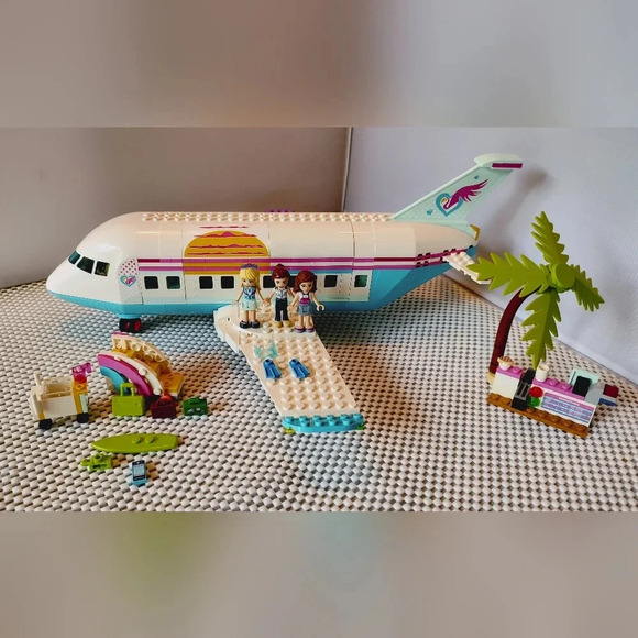 41429 Heartlake City Airplane, LEGO Friends Used 95% Complete